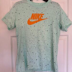 Boys' NIKE Paint Splatter Short Sleeve Shirt